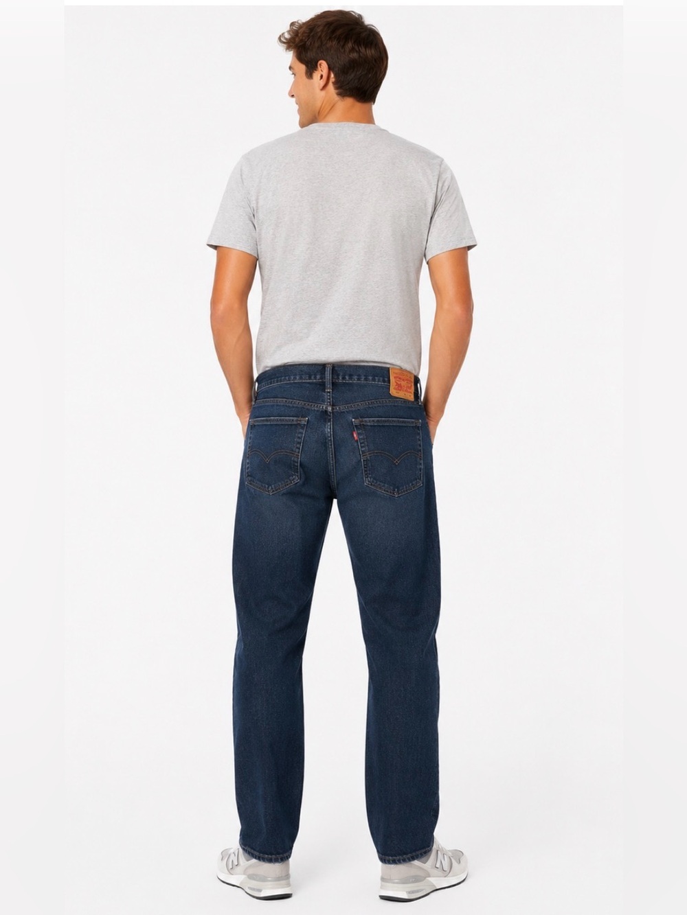 Levi's 559 Relaxed Straight Leg Jeans Denim Mens Size W54 L30